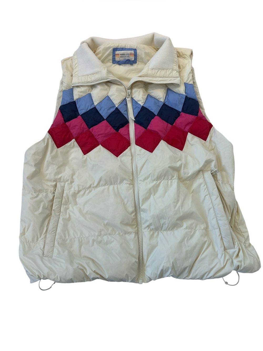 Marine Layer Archive Lightweight Down Puffer Vest - Picture 6 of 14